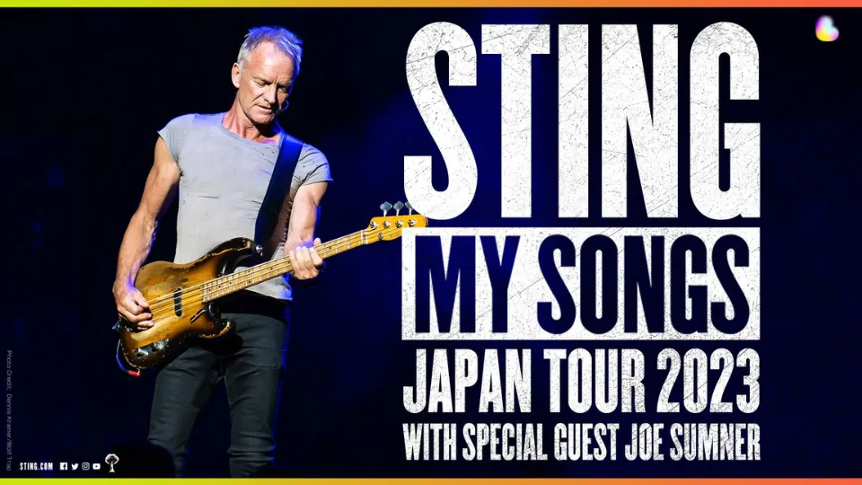 STING MY SONGS 日本ツアー2023 セトリ